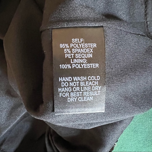 Lulu’s Black Gold Silver Striped Sequin Mini Dress - Picture 14 of 15